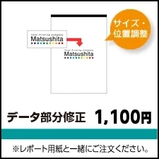 データ部分修正